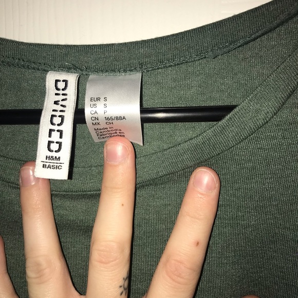 Olive dress - Picture 2 of 2